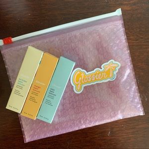 Glossier Balm Dotcom Trio - Mint, Birthday, Mango